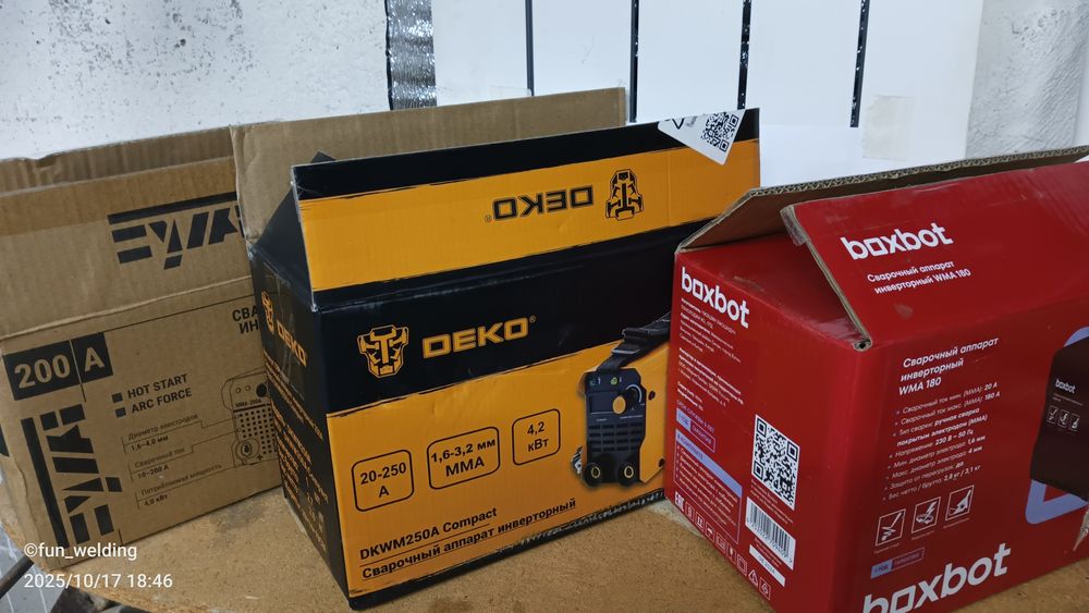 Сварочный инвертор Deko 250