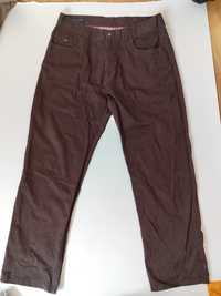 Pantaloni eleganți de barbati maro Tommy Hilfiger mărimea XL