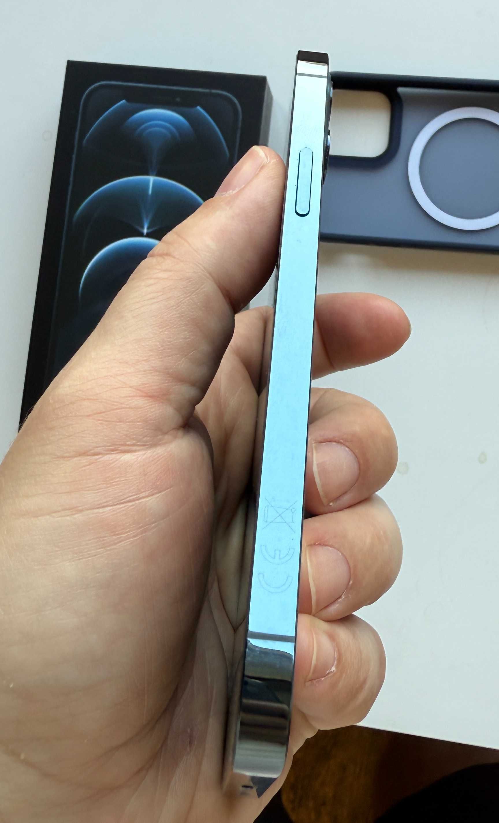 iPhone 12 Pro 128Gb Pacific Blue, като нов в оригинална кутия