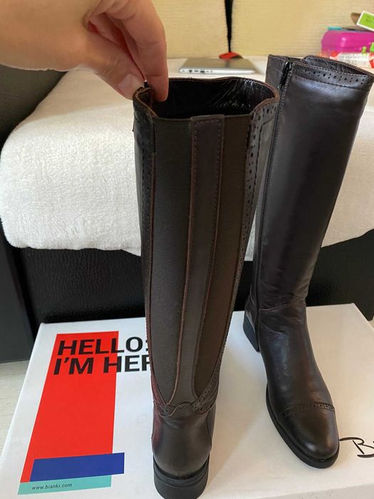 ЧИСТО НОВИ Ботуши Bianki и боти на Daniele Gilardo