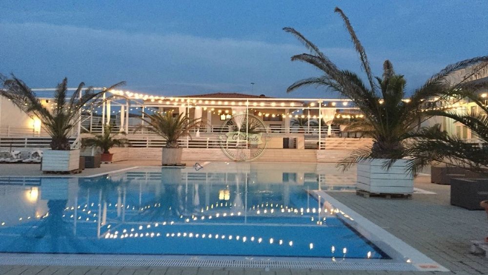 Ghirlanda Luminoasa de Exterior, Lumina Calda /Rece, Lungime 22 m, cu