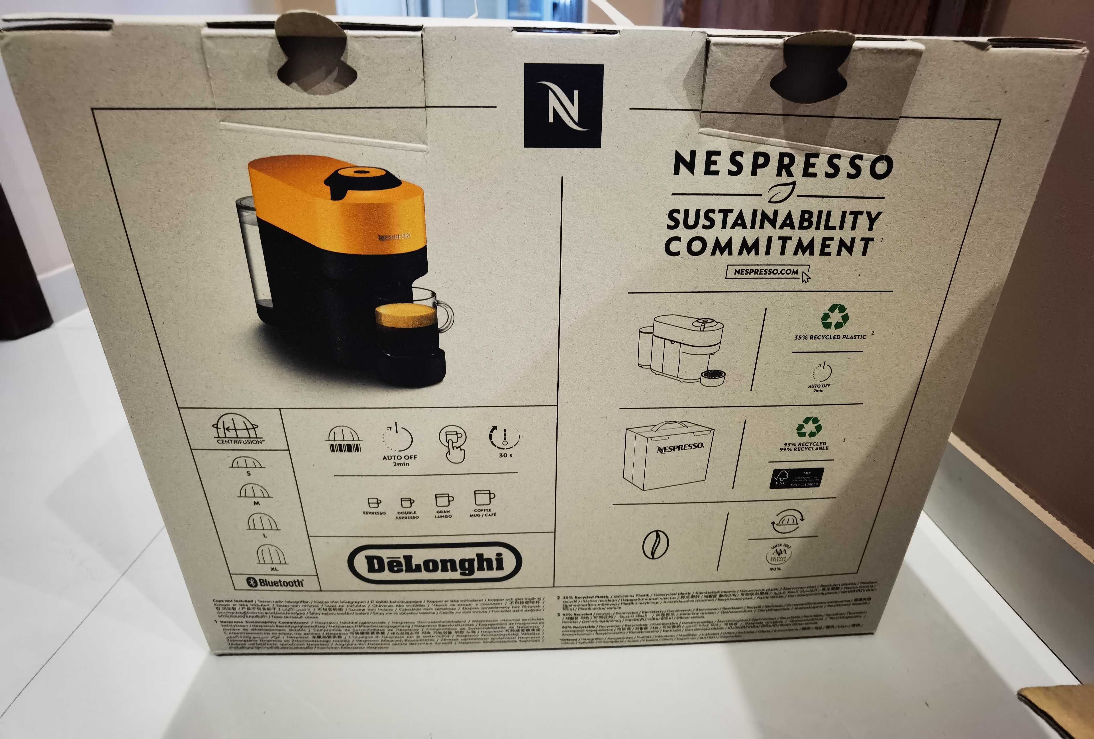 Nespresso Vertuo POP BLACK - кафемашина нова