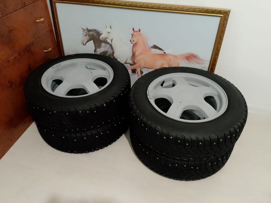 Шипованная резина R14