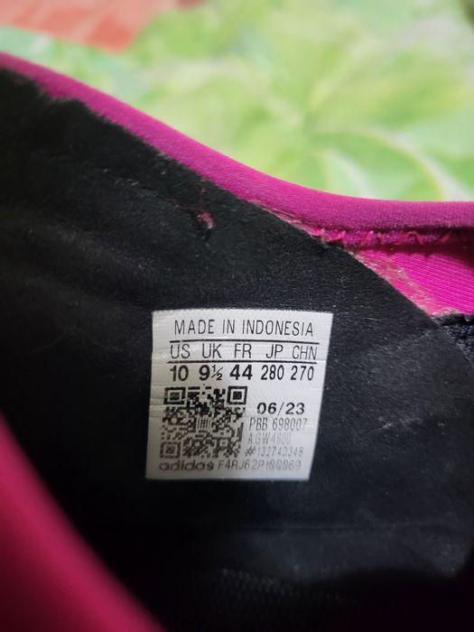 Ghete adidas predator Negre cu mov 44