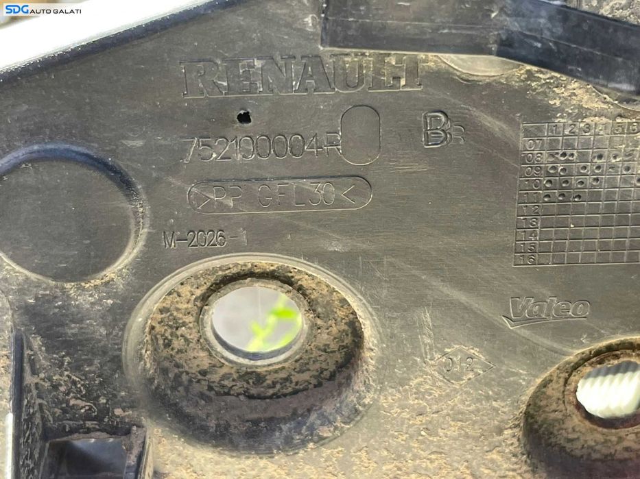 Trager Tragher Calandru Panou Frontal Suport Radiatoare Gol Renault Megane 3 1.4 Tce 2008 - 2016 Cod 752100004R 752100004 [C7649]