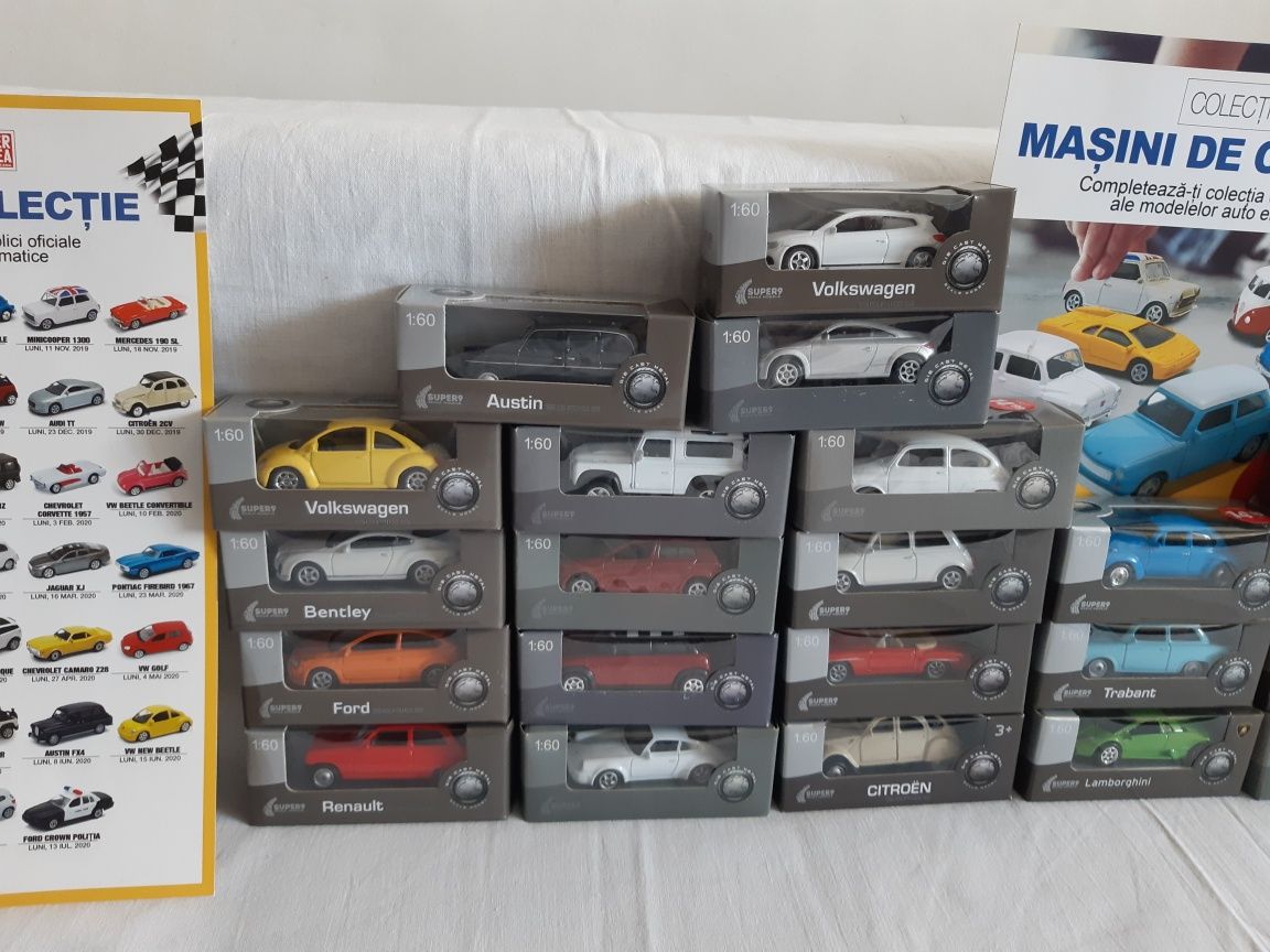 Colecția Masini de Colecție scara 1:60 Nr 1- 40 la zi