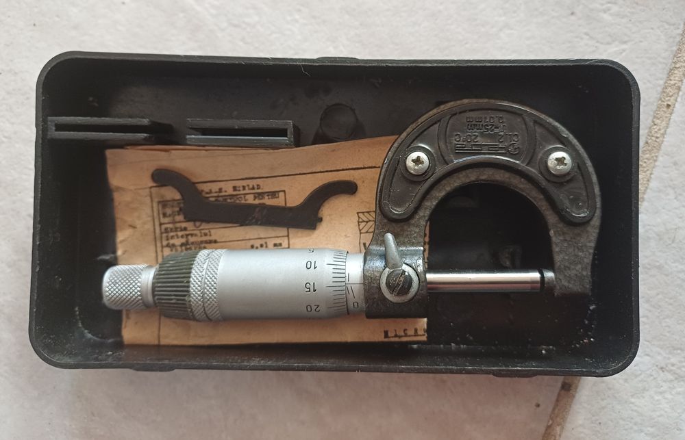 Vand micrometru de exterior 0-25 mm