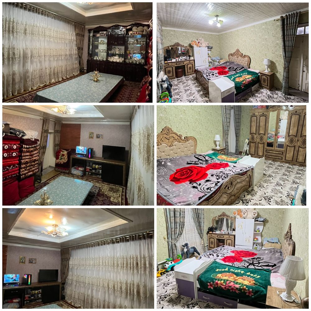 Продается две  дом  в месте 1этаж и 2 этаж котеджный в Чимганский горы