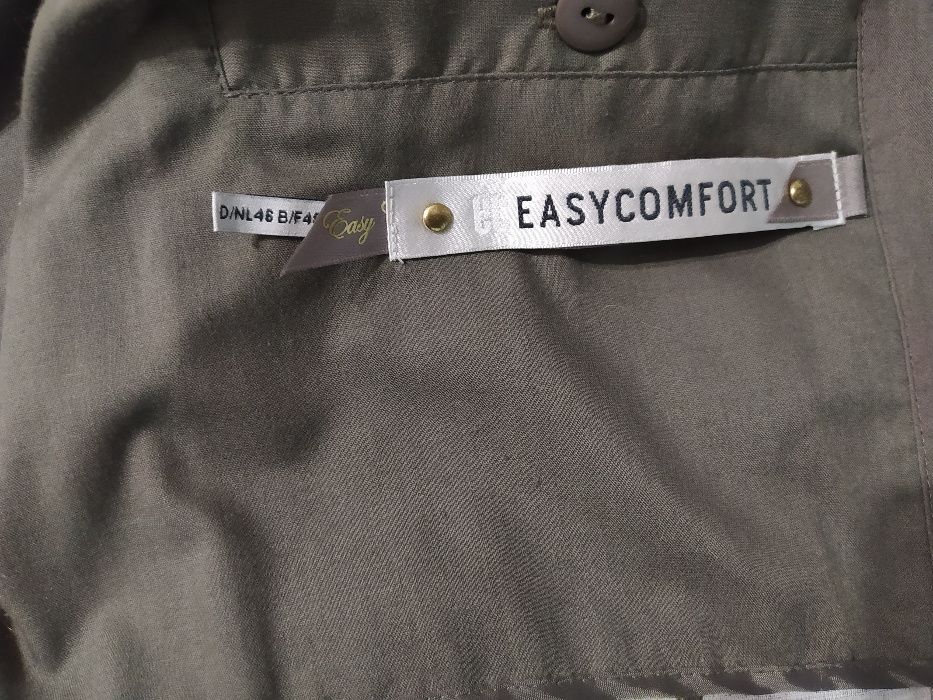 Оригинално манто Easy Comfort №46 (XL). Промазана шлиферна материя