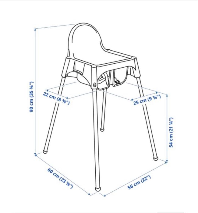 Столче за хранене Икеа