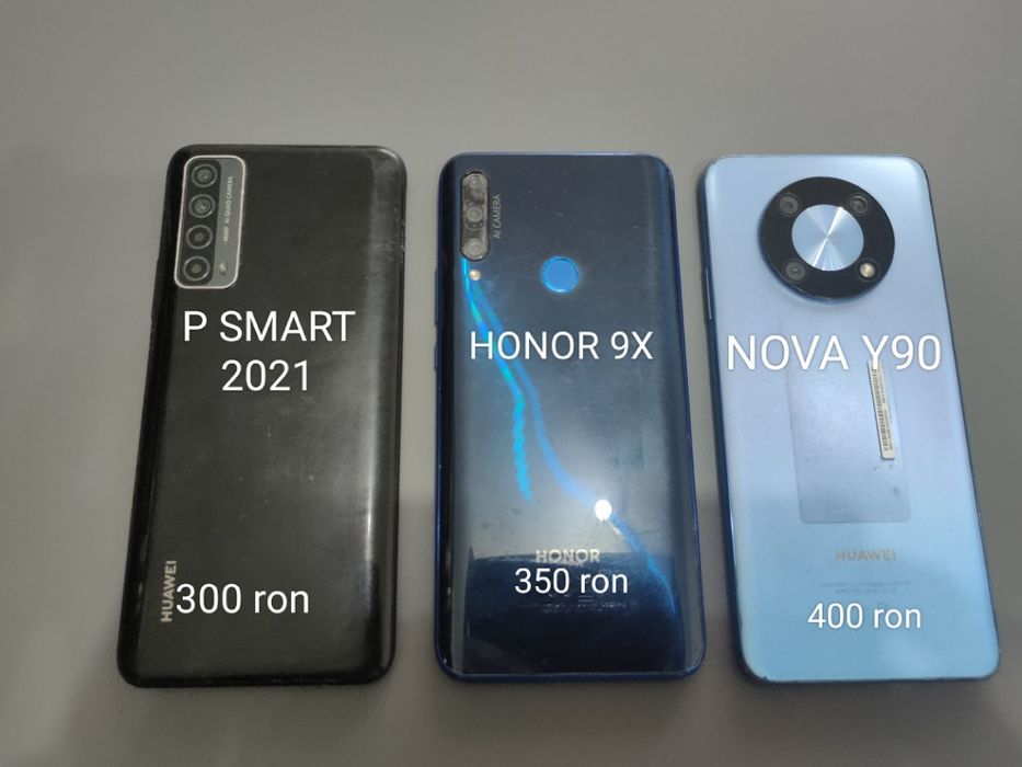 Huawei Nova,P Smart, 9X