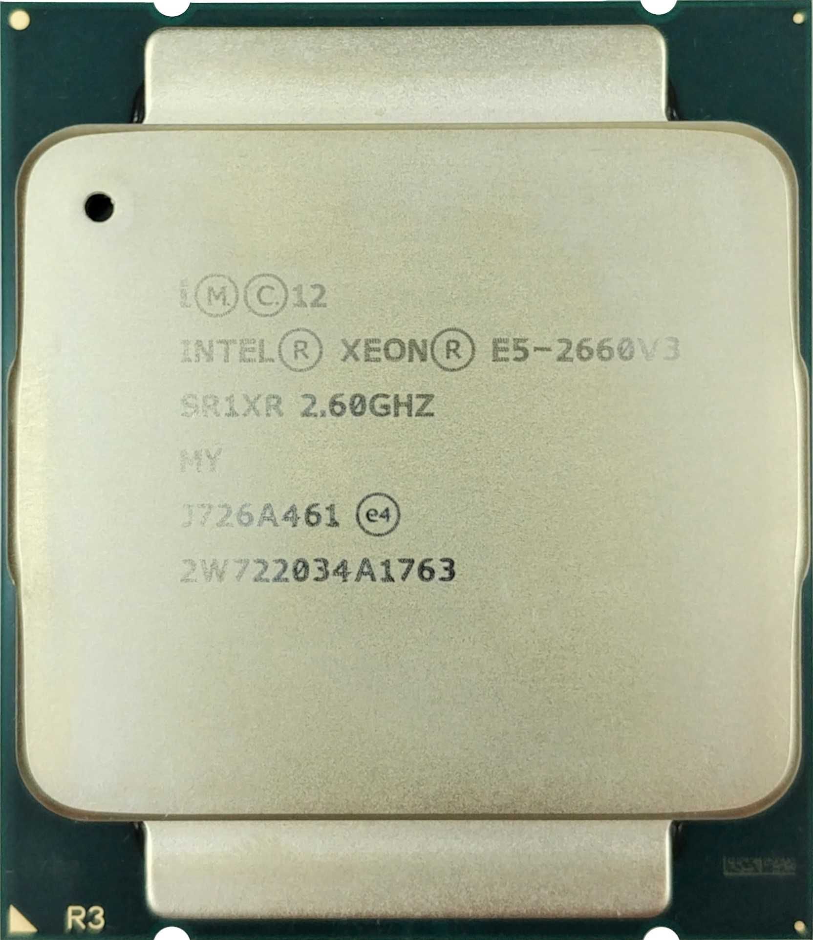 Процесор CPU Intel XEON E5-2660 v3 10/20 core десет ядрен 2011-3