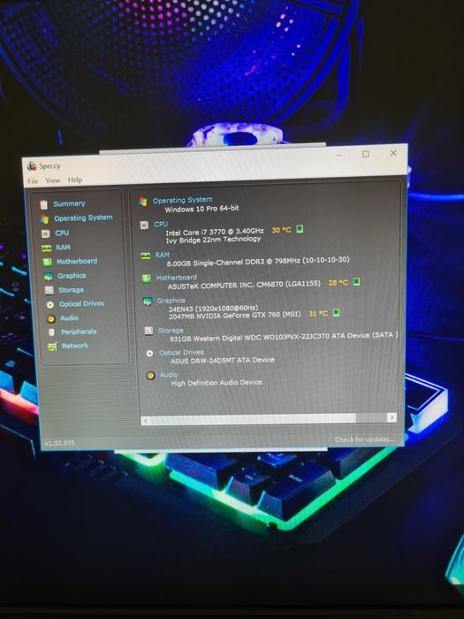 Oferta!Calculator gaming i7 8gb video nvidia 2gb hdd 1tb