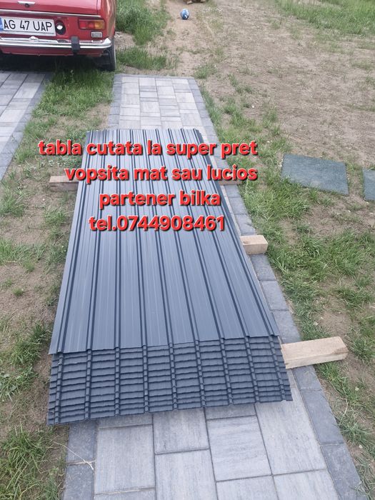 tabla cutata vopsita