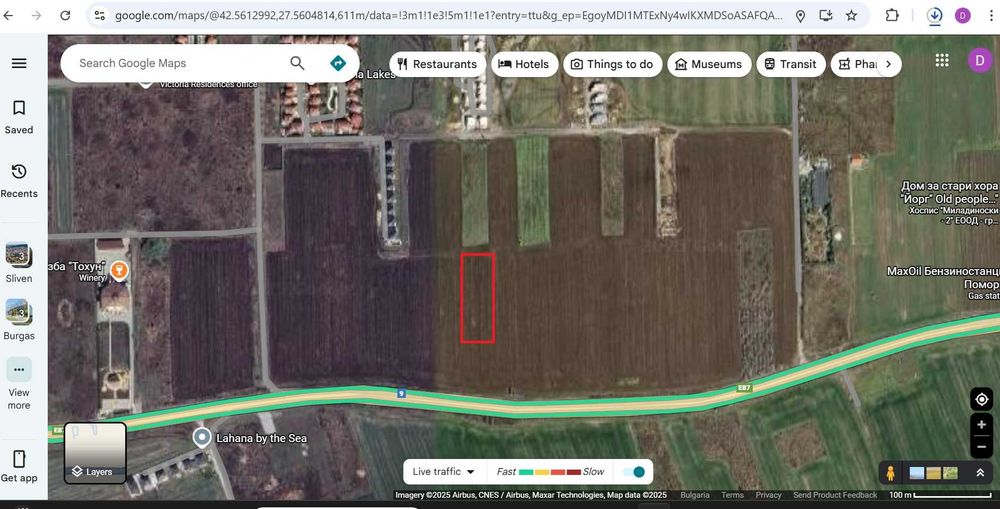 Предлагам парцел за застровяване срещу обезщетение в Поморие-Кошарите