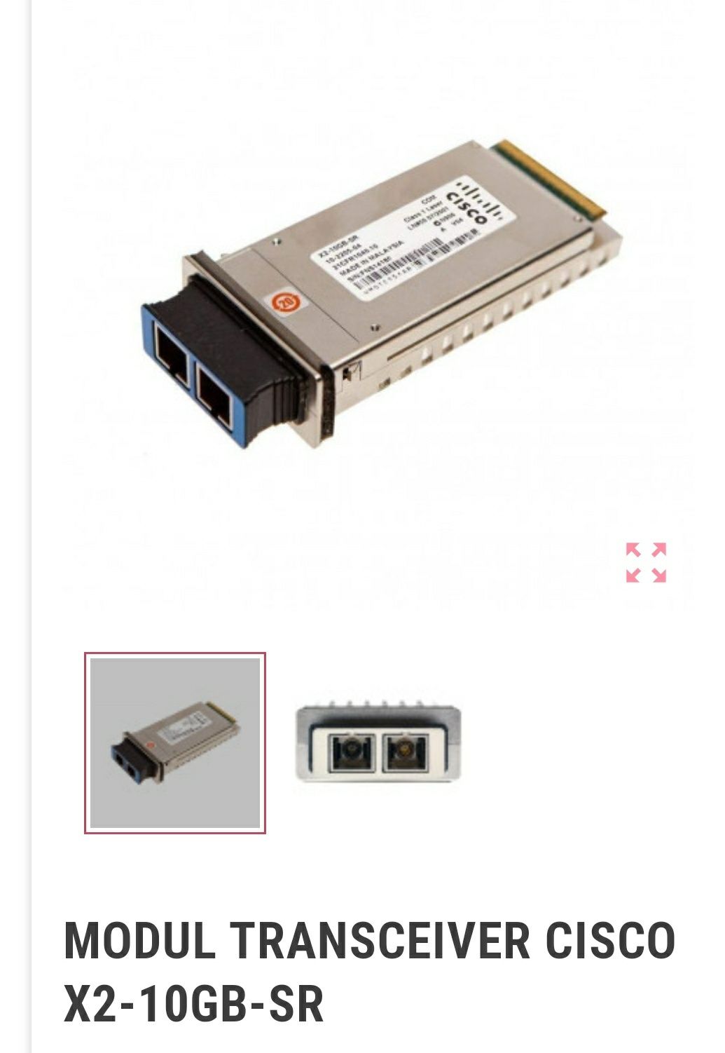 Modul transceiver Cisco