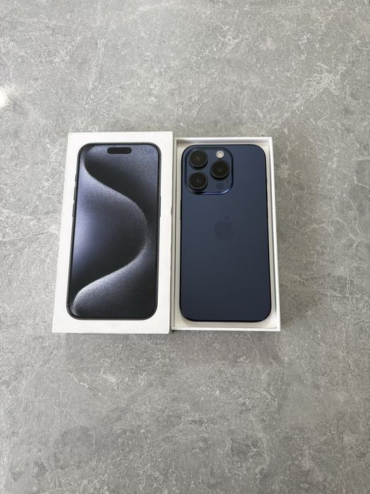 iPhone 15 Pro 512GB Blue Titanium