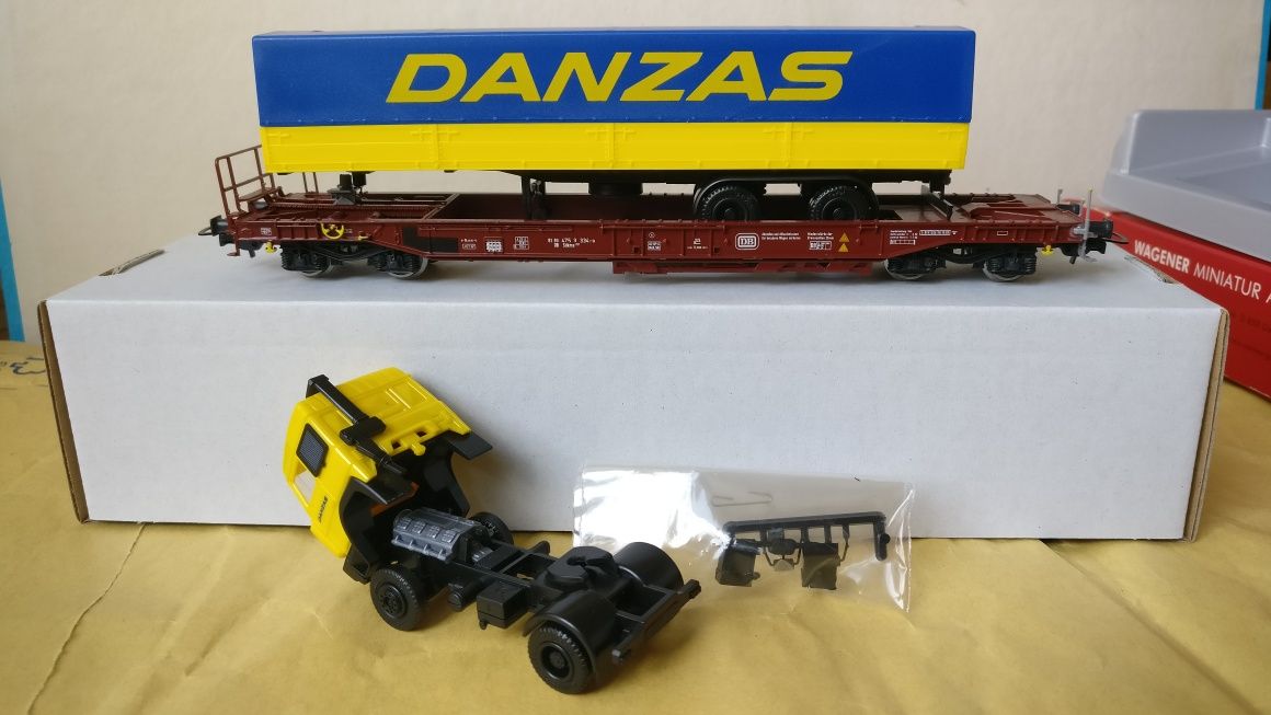 Set vagoane marfă Roco H0, 1:87