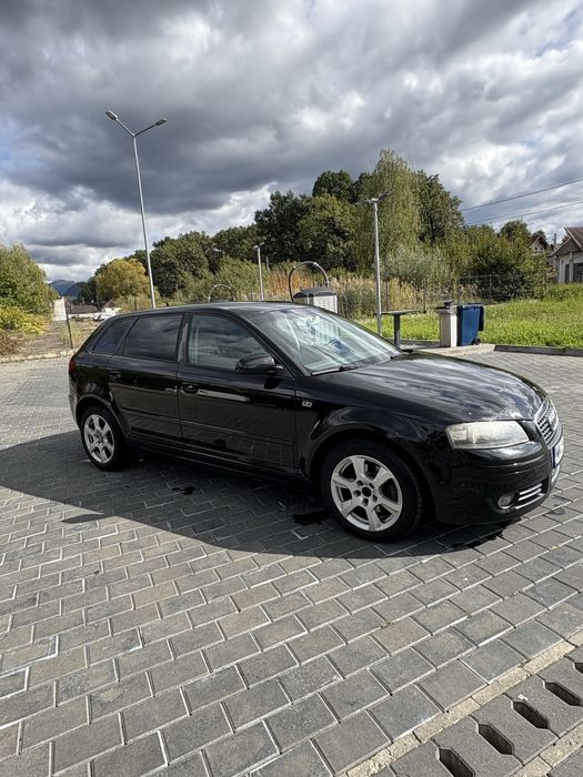 Vând Audi A3 8p, black, an 2008
