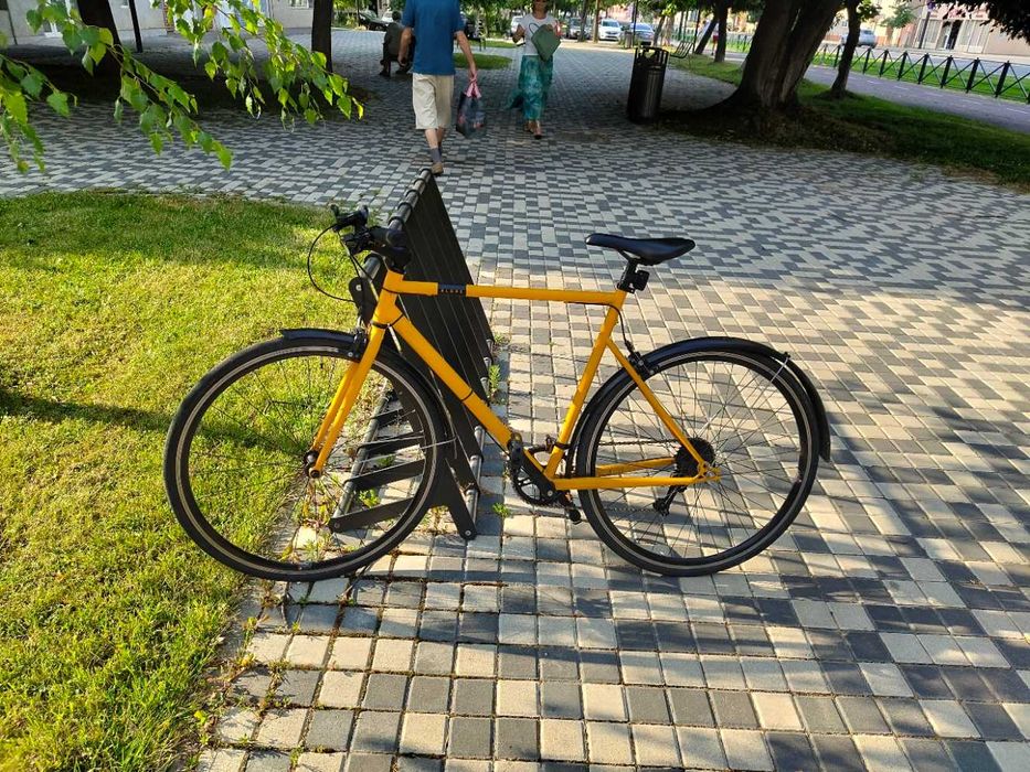 Bicicleta Elops 500 - modificat 1 x 6 viteze