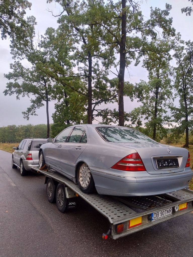 Dezmembrez Mercedes Benz S320 W220 BENZINĂ