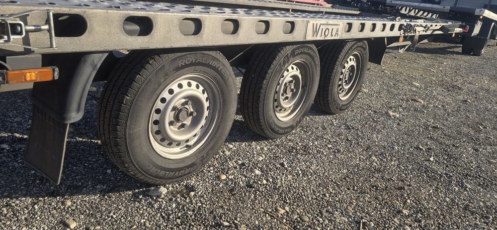 Platforma iveco daily transport auto remorca 2 poziti