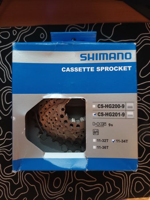 Shimano CS‑HG201‑9 Cassette