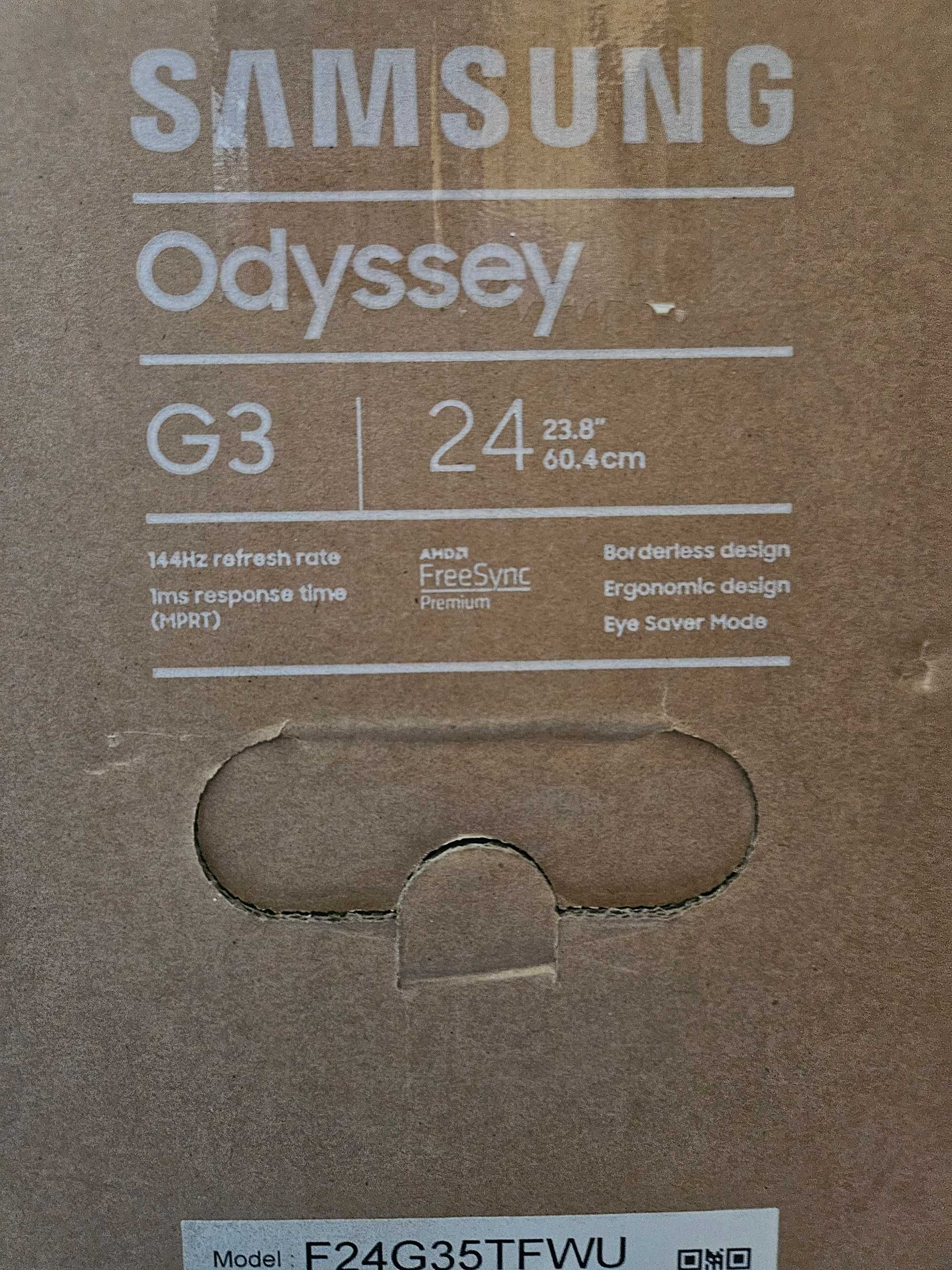 Monitor samsung 24 odyseey g3 defect