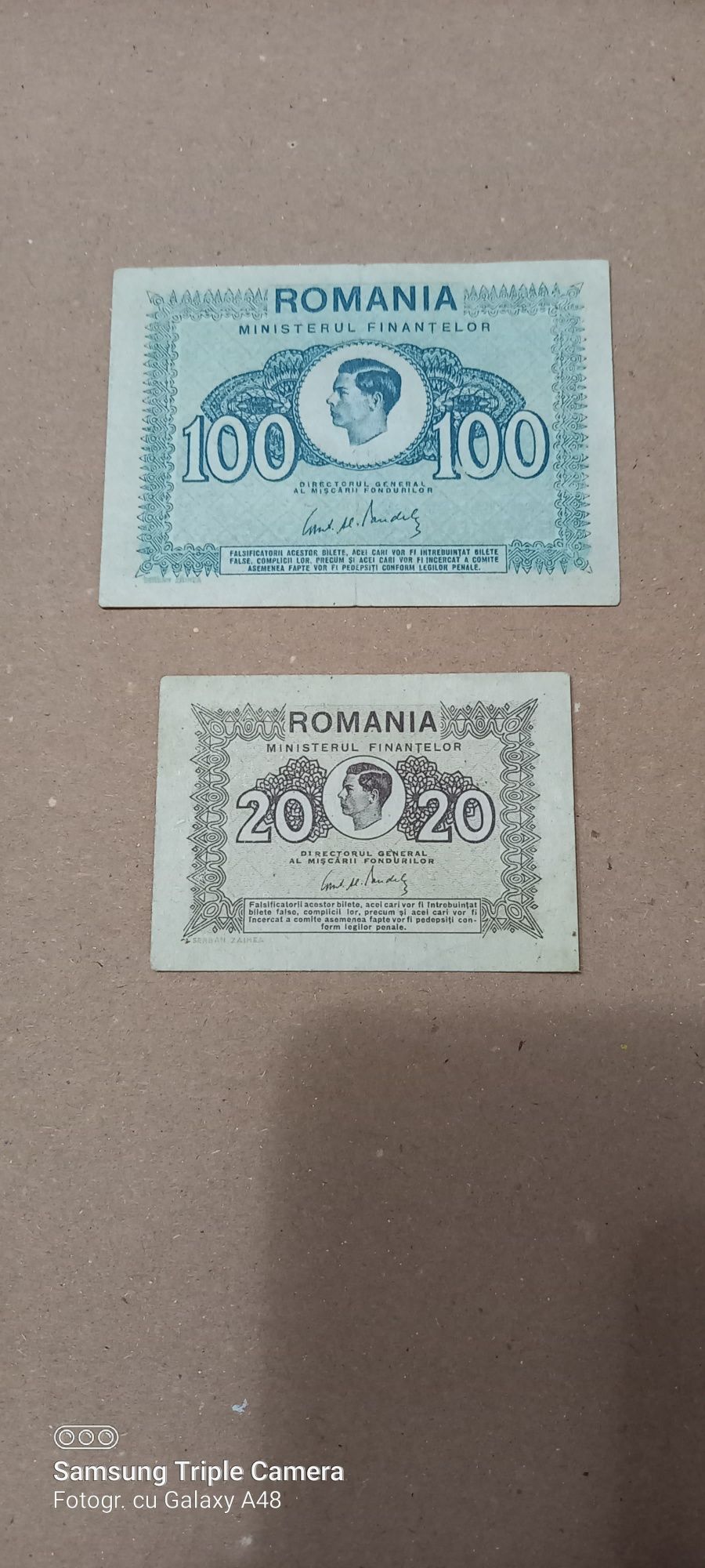 Bancnote romanesti 1945