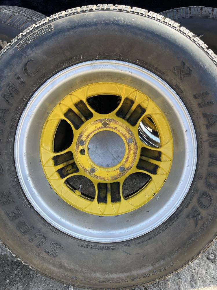 Джанти с гуми 5х139.7 DATA 4x4 RG 15 цола