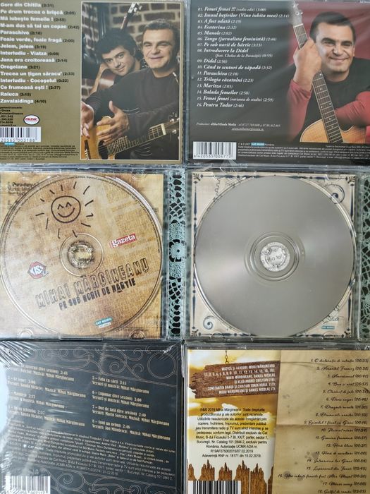 Compact Disc-uri originale cu muzică românească - Mihai Mărgineanu