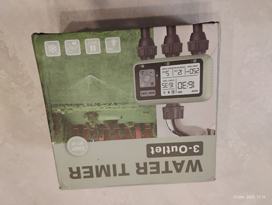 Programator irigare 3 zone NOU