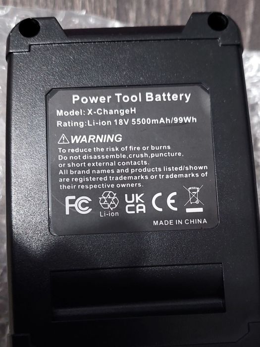 Vind Acumulator Li-lon 18V 5.5Ah nou