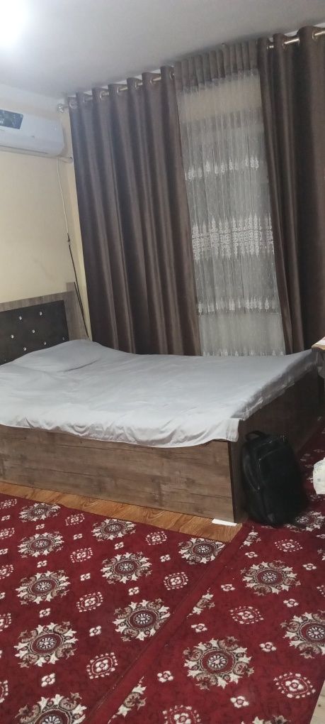 Sergeli 8-hudud 3xona 4 xona qilingan 7-etajli Dom 5-etaj 81m²