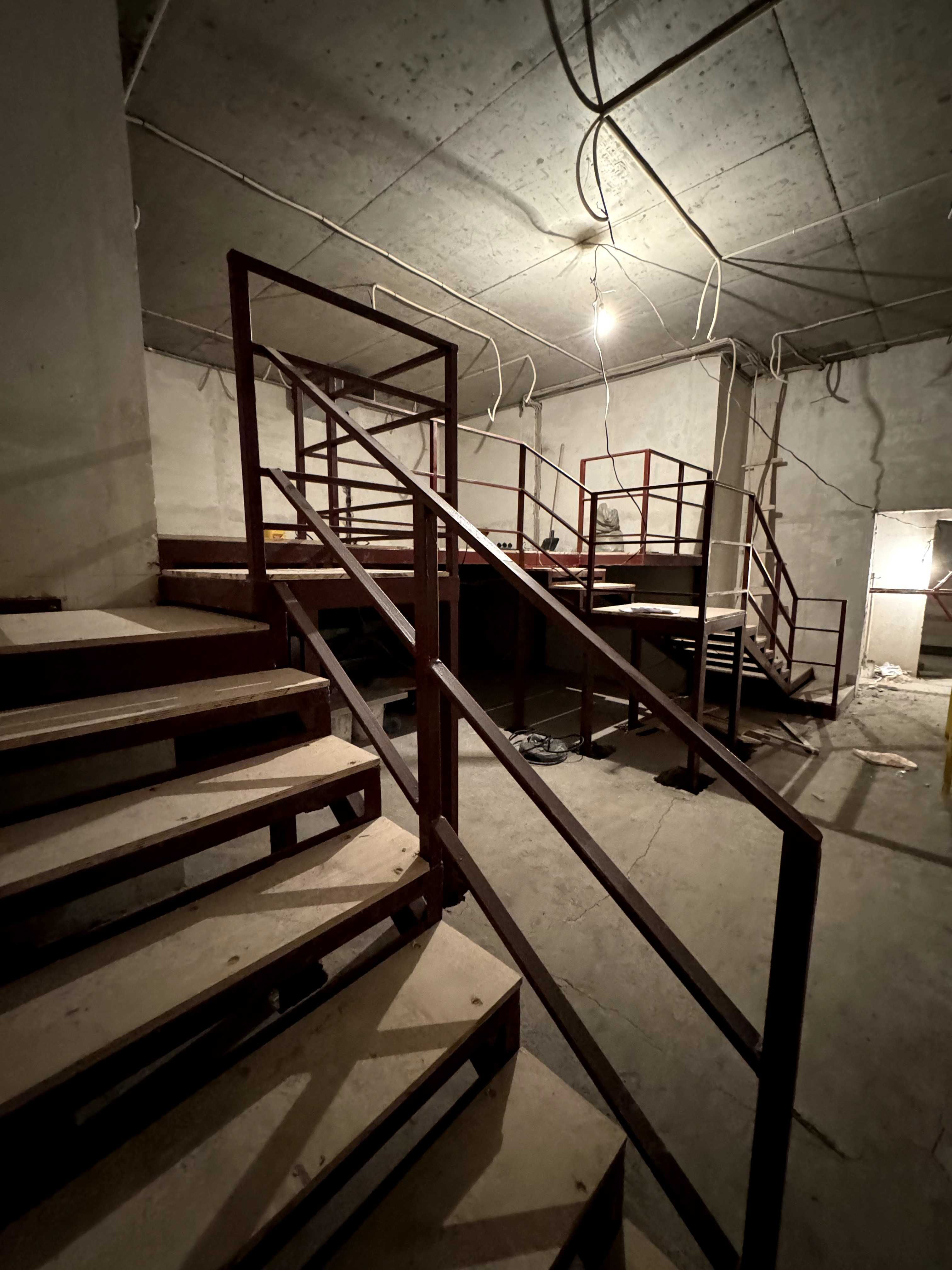 Мезонин, антресольный этаж, лестницы, металлоконструкции