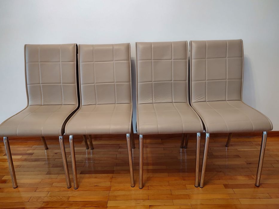 Scaune imitatie piele