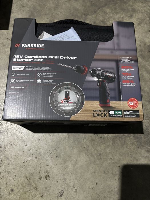 Parkside performance bormasina