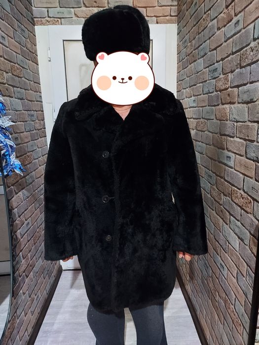 Шуба цигейковая советская