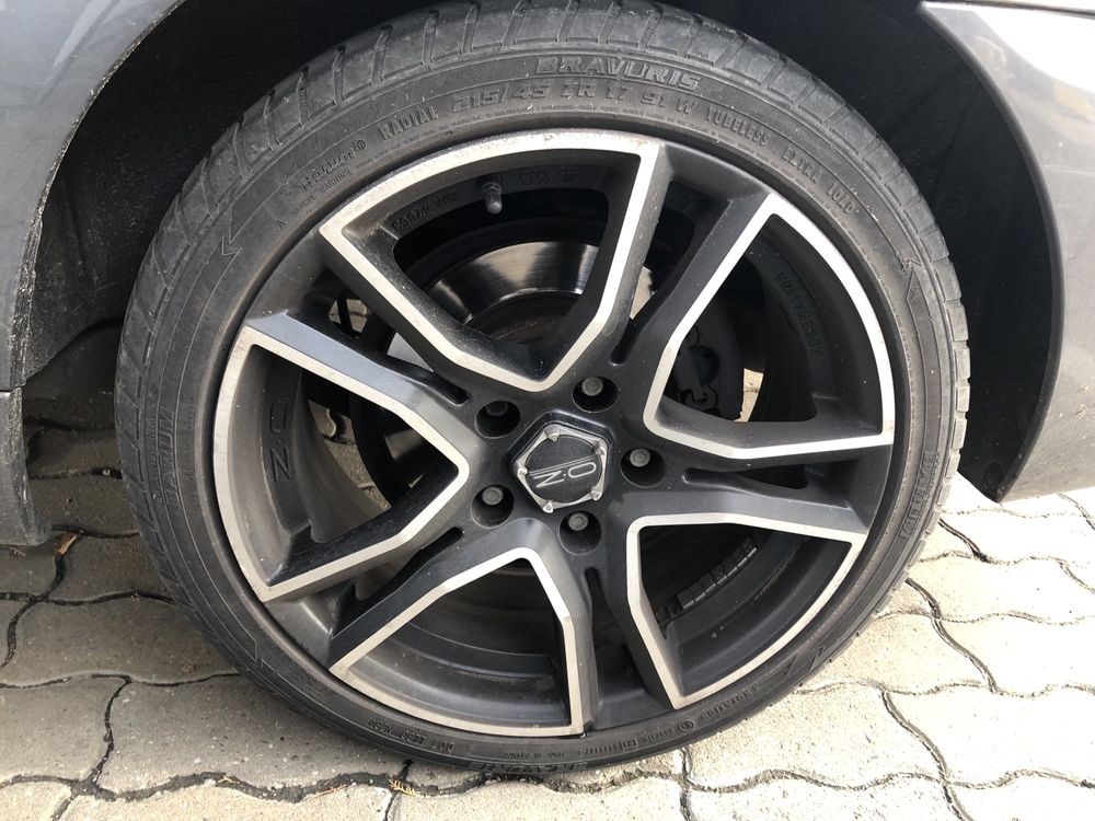 Jante OZ BMW diametru 17 impreuna cu JANTE URGENT!!