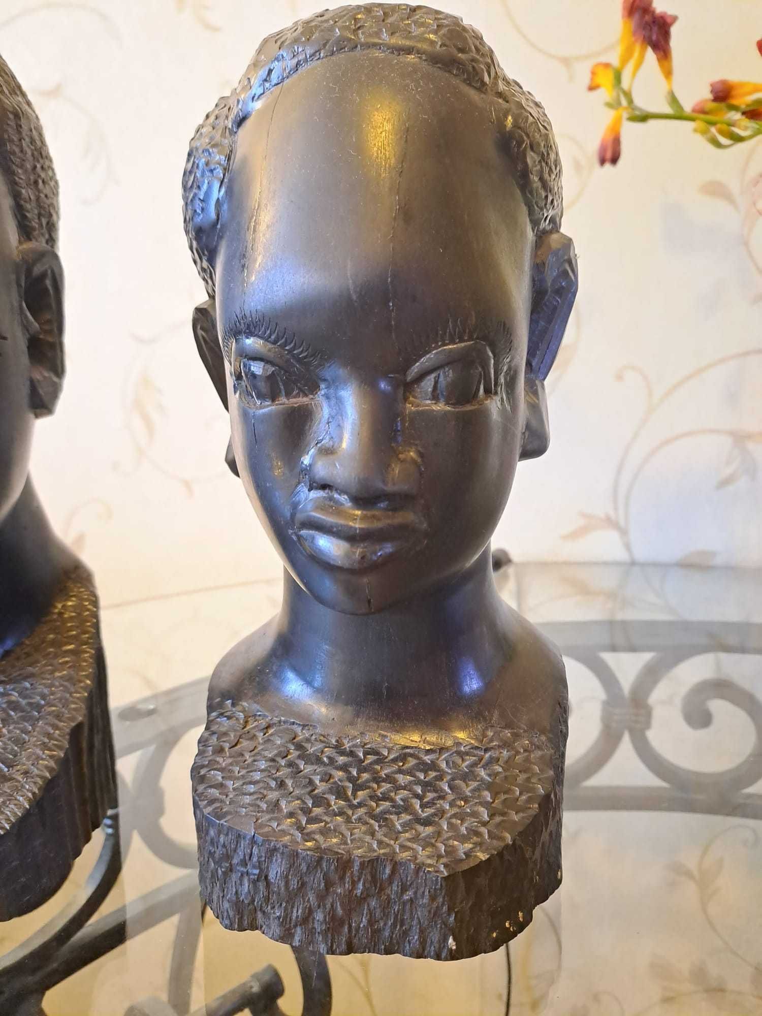 Statueta africana abanos (totem sau cap)