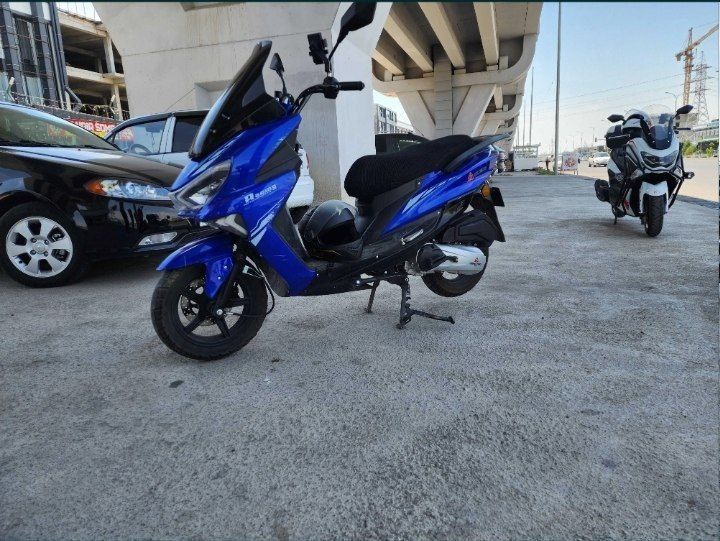 Скутер в хорошем состоянии