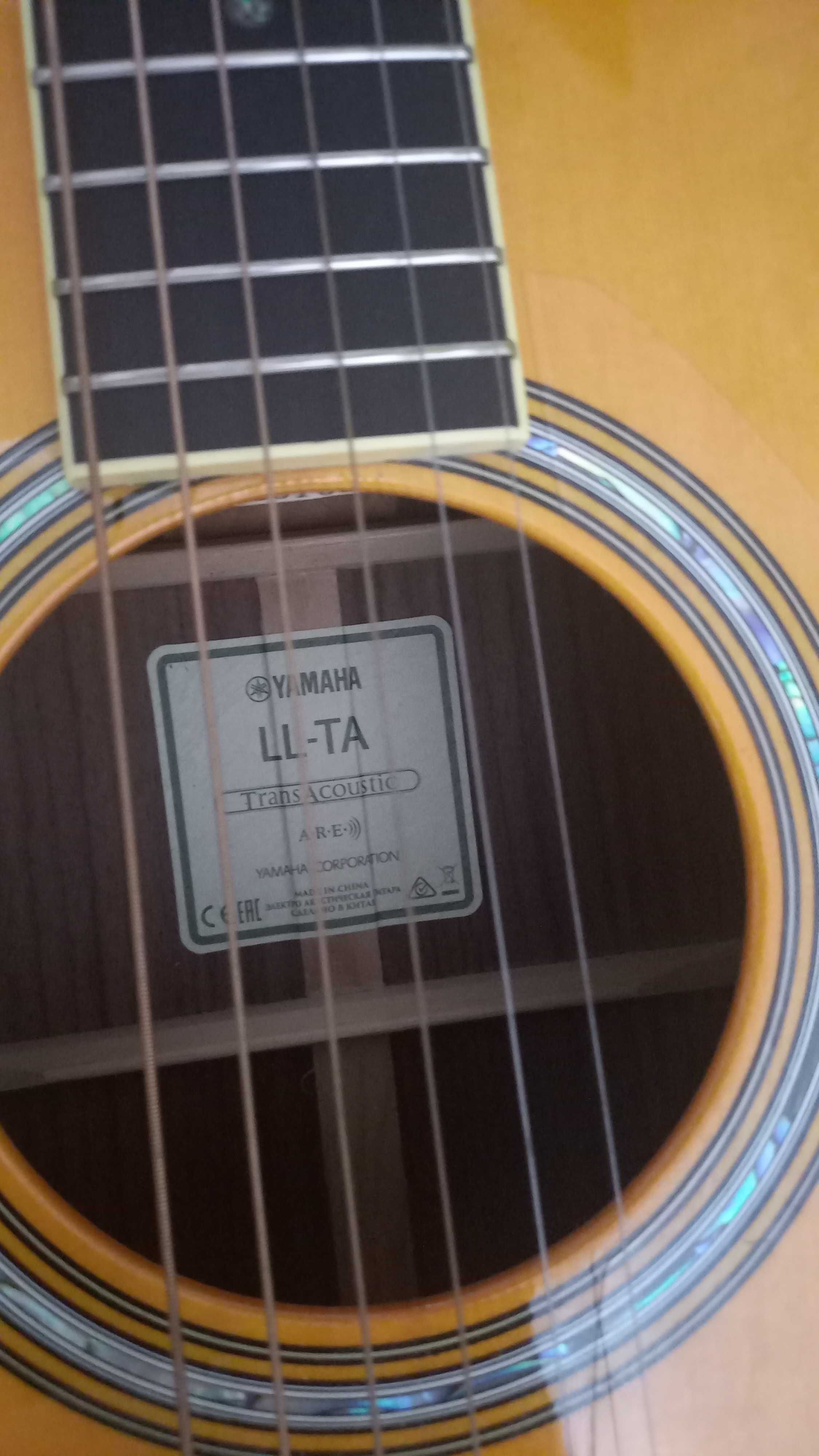 Трансакустическая гитара Yamaha LL -TA
