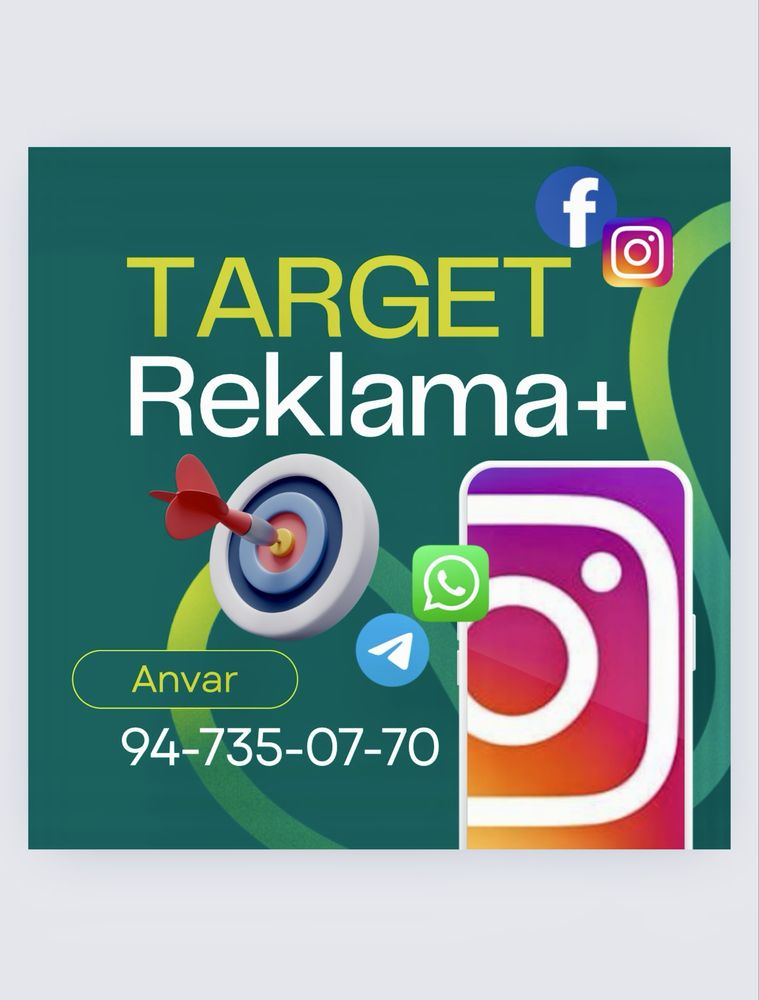 Pro Target reklama, Mobilograf, SMM xizmatlari