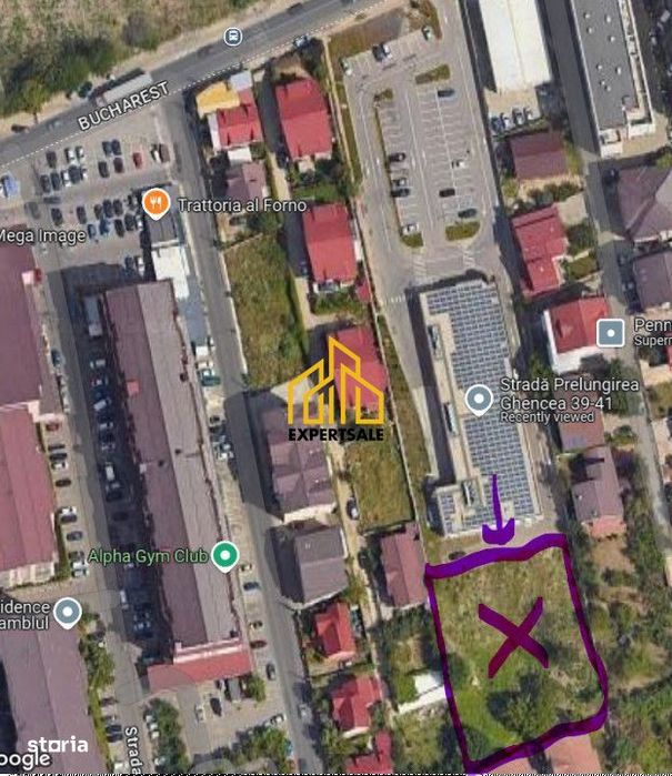 Teren intravilan de vanzare , Prelungirea Ghencea 1029mp