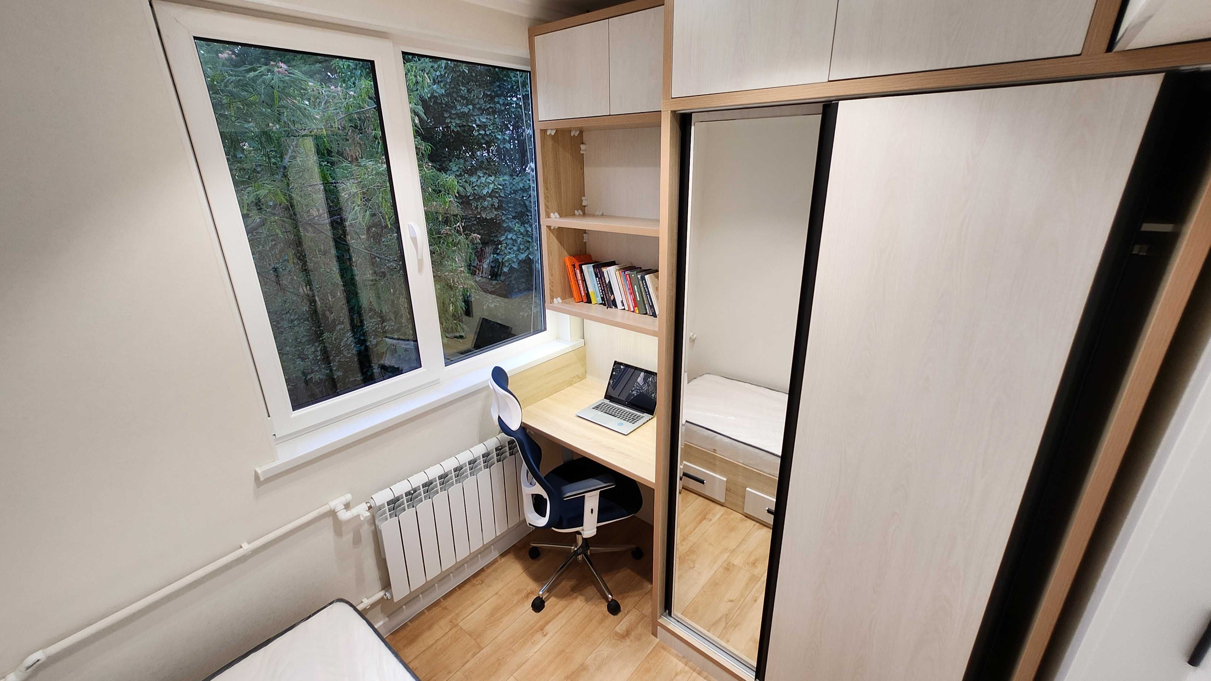 Cвою! 2×3/3/4, евро ремонт, Ц-4, 52 м², 3 мин до метро и Алай базара