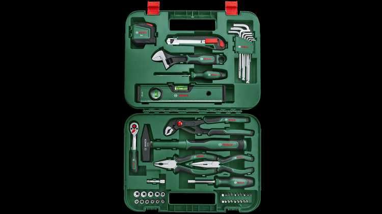 Промоция!Комплект ръчни инструменти „Направи си сам‟ 52 части Bosch