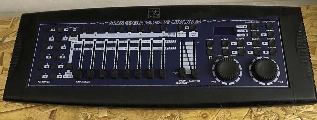 Mixer Lumini DMX GLP Scan Operator 12 PT Advanced
