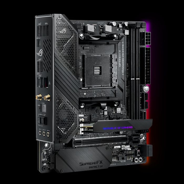 Kit Asus Crosshair Impact VIII+ Ryzen 5800x3D + 32GB G.skill RAM