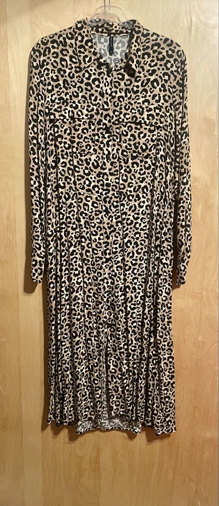 Rochie maxi Calliope animal print potrivita L