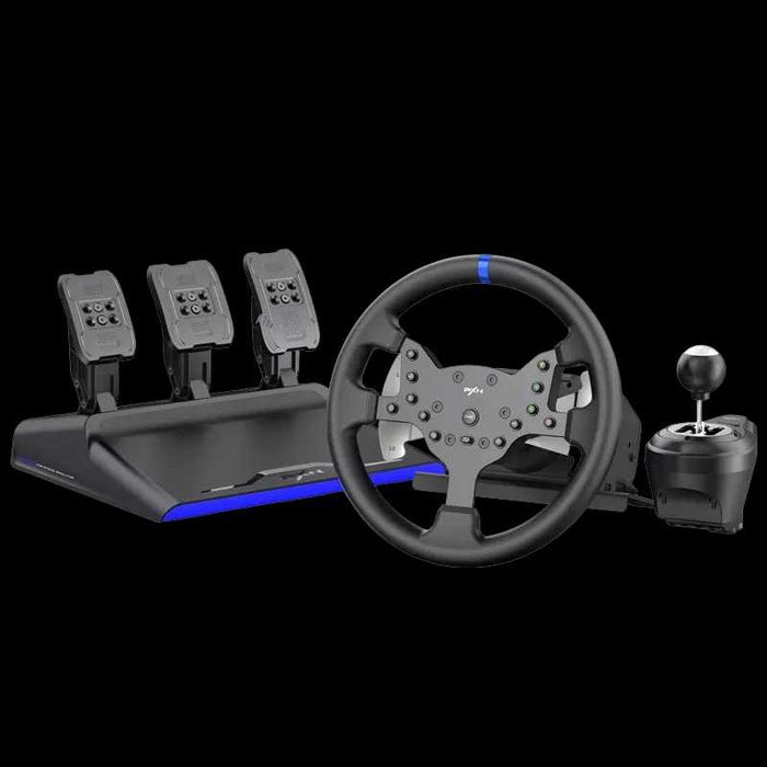 Чисто НОВИ PXN V99 Racing Steering Whee/волан + педали + шифтър/